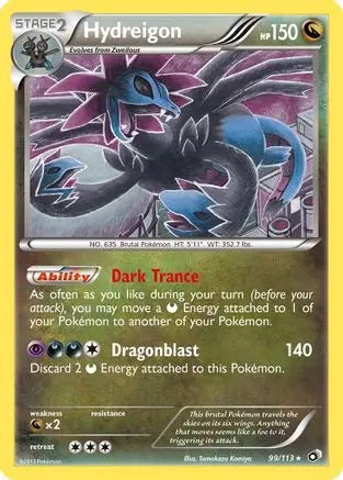 Hydreigon (99/113) [Black & White: Legendary Treasures] Pokémon
