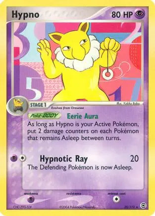 Hypno (25/112) [EX: FireRed & LeafGreen] Pokémon