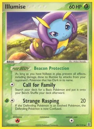 Illumise (45/113) (Stamped) [EX: Delta Species] Pokémon