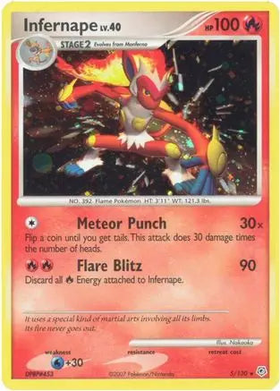 Infernape (5/130) [Diamond & Pearl: Base Set] Pokémon