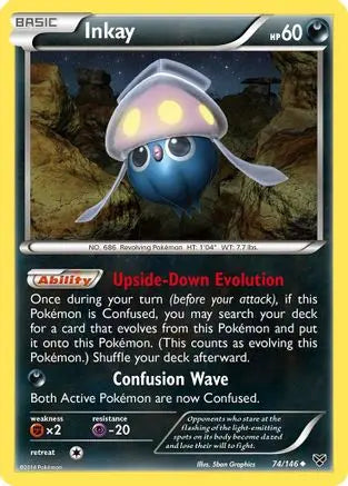Inkay (74/146) [XY: Base Set] Pokémon