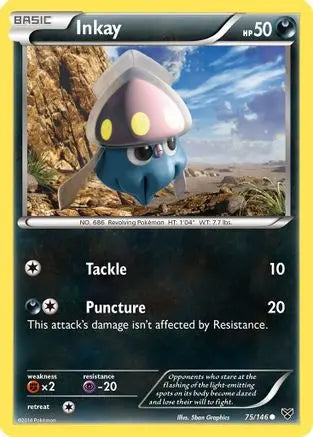 Inkay (75/146) [XY: Base Set] Pokémon