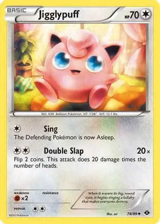 Jigglypuff (78/99) [Black & White: Next Destinies] Pokémon