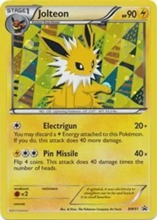 Jolteon (BW91) [Black & White: Black Star Promos] Pokémon