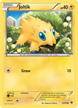 Joltik (33/98) [Black & White: Emerging Powers] Pokémon