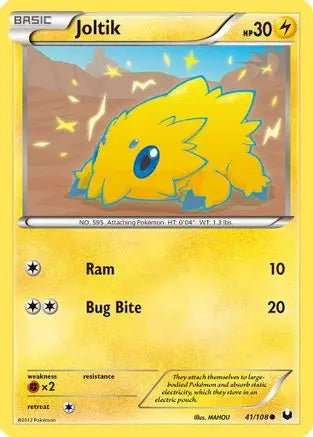 Joltik (41/108) [Black & White: Dark Explorers] Pokémon