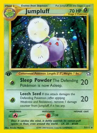 Jumpluff (7/111) [Neo Genesis Unlimited] Pokémon