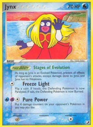 Jynx (28/115) [EX: Unseen Forces] Pokémon