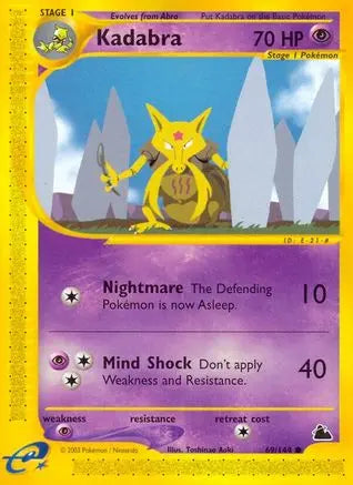 Kadabra (69/144) [Skyridge] Pokémon