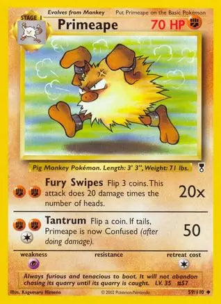Primeape (59/110) [Legendary Collection] Pokémon