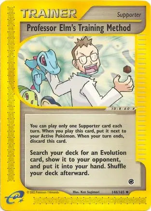 Professor Elm's Training Method (148/165) [Expedition: Base Set] Pokémon