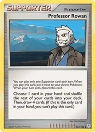 Professor Rowan (112/130) [Diamond & Pearl: Base Set] Pokémon
