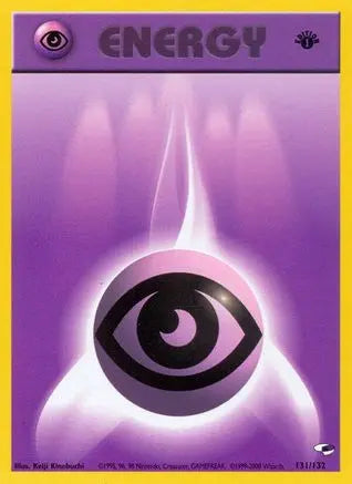 Psychic Energy (131/132) [Gym Heroes 1st Edition] Pokémon