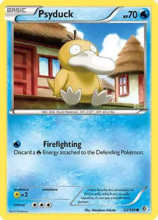 Psyduck (33/149) [Black & White: Boundaries Crossed] Pokémon