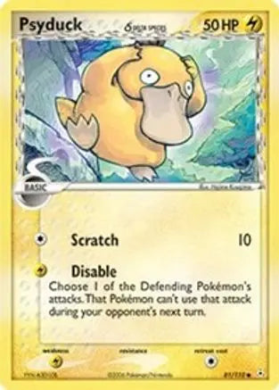 Psyduck (81/110) (Delta Species) (Stamped) [EX: Holon Phantoms] Pokémon