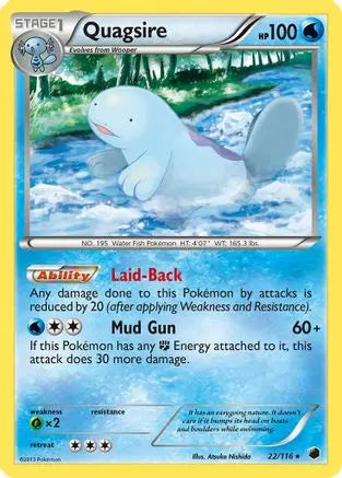 Quagsire (22/116) [Black & White: Plasma Freeze] Pokémon