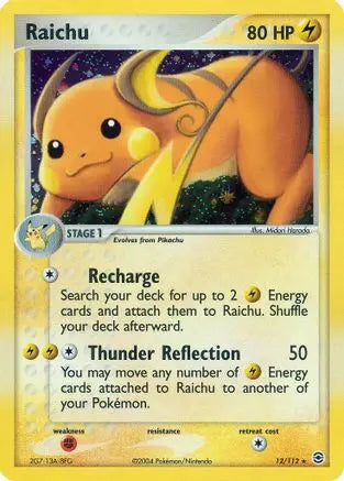 Raichu (12/112) [EX: FireRed & LeafGreen] Pokémon