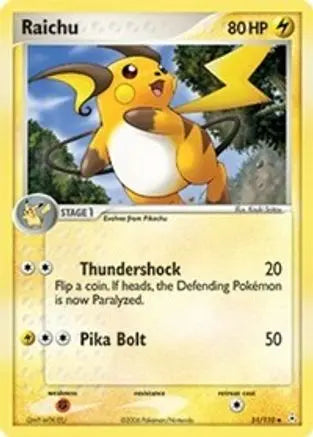 Raichu (51/110) [EX: Holon Phantoms] Pokémon