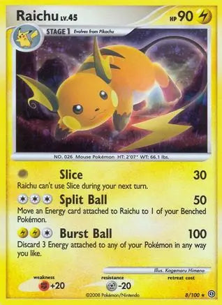 Raichu (8/100) [Diamond & Pearl: Stormfront] Pokémon