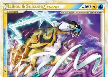 Raikou & Suicune LEGEND (92/95) [HeartGold & SoulSilver: Unleashed] Pokémon
