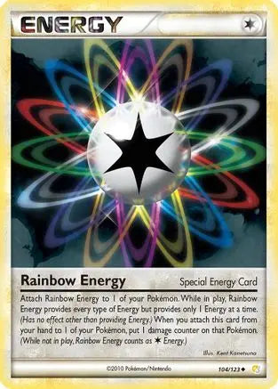 Rainbow Energy (104/123) [HeartGold & SoulSilver: Base Set] Pokémon