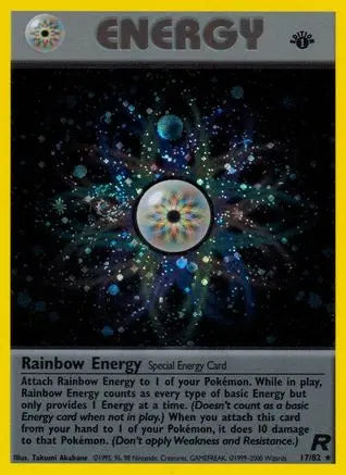 Rainbow Energy (17/82) [Team Rocket 1st Edition] Pokémon