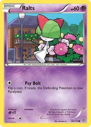 Ralts (59/135) [Black & White: Plasma Storm] Pokémon