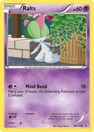 Ralts (59/113) [Black & White: Legendary Treasures] Pokémon