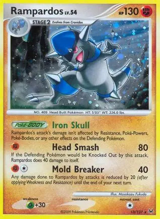 Rampardos (13/127) [Platinum: Base Set] Pokémon