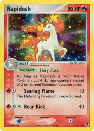 Rapidash (13/112) [EX: FireRed & LeafGreen] Pokémon