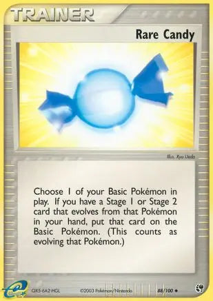 Rare Candy (88/100) [EX: Sandstorm] Pokémon