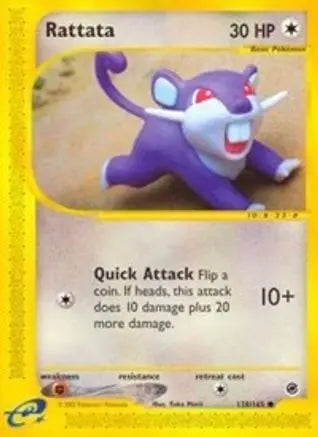 Rattata (128/165) [Expedition: Base Set] Pokémon
