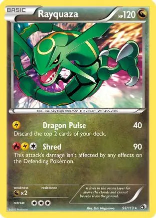 Rayquaza (93/113) [Black & White: Legendary Treasures] Pokémon