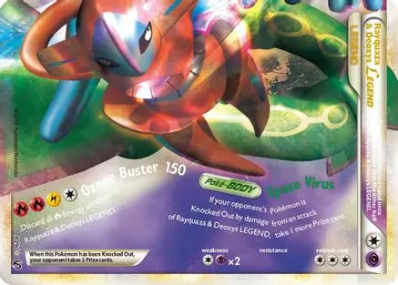 Rayquaza & Deoxys LEGEND (90/90) [HeartGold & SoulSilver: Undaunted] Pokémon