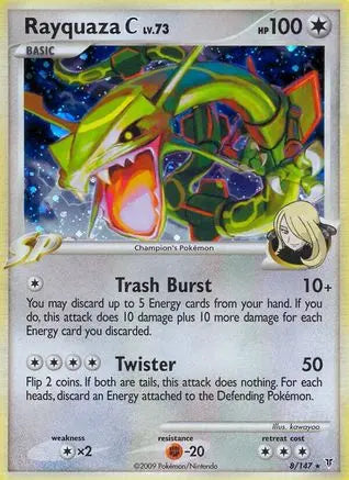 Rayquaza C (8/147) [Platinum: Supreme Victors] Pokémon