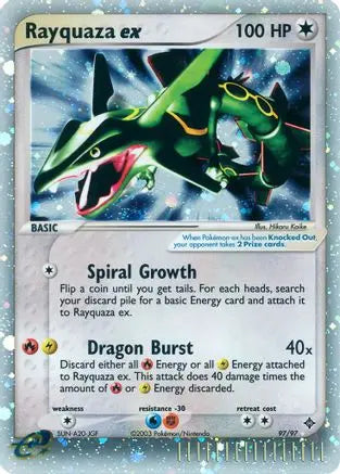 Rayquaza ex (97/97) [EX: Dragon] Pokémon