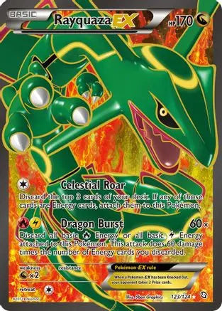 Rayquaza EX (123/124) [Black & White: Dragons Exalted] Pokémon