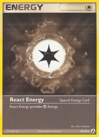 React Energy (82/92) (Stamped) [EX: Legend Maker] Pokémon