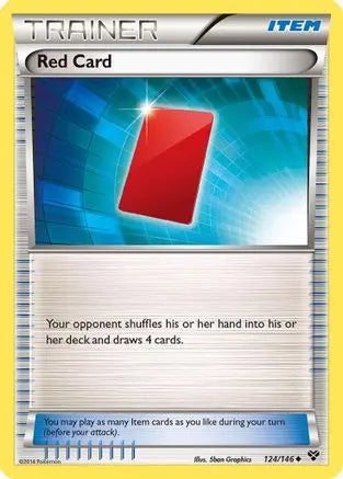 Red Card (124/146) [XY: Base Set] Pokémon