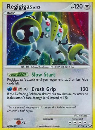 Regigigas (15/146) [Diamond & Pearl: Legends Awakened] Pokémon