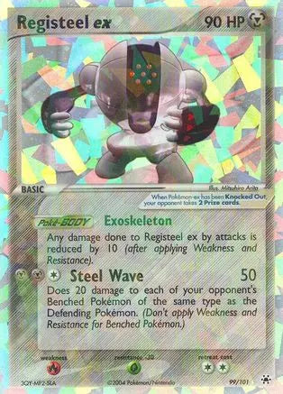 Registeel ex (99/101) [EX: Hidden Legends] Pokémon