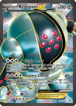 Registeel EX (122/124) [Black & White: Dragons Exalted] Pokémon