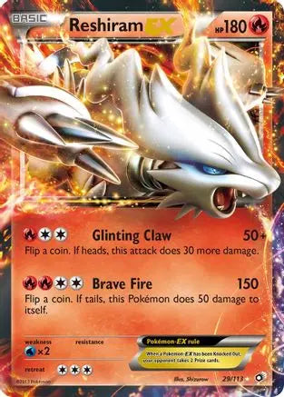 Reshiram EX (29/113) [Black & White: Legendary Treasures] Pokémon
