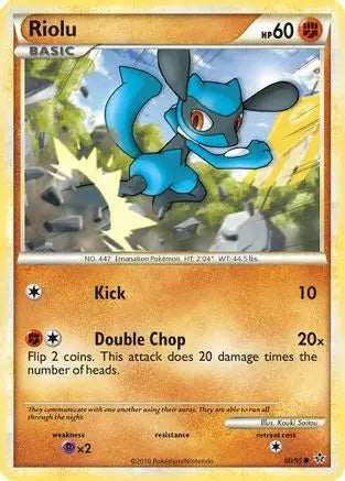 Riolu (60/95) [HeartGold & SoulSilver: Unleashed] Pokémon