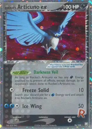 Rocket's Articuno ex (96/109) [EX: Team Rocket Returns] Pokémon