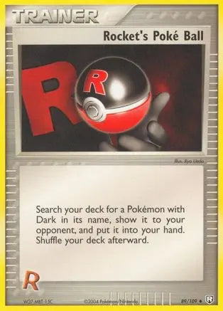 Rocket's Poke Ball (89/109) [EX: Team Rocket Returns] Pokémon