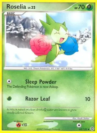 Roselia (62/132) [Diamond & Pearl: Secret Wonders] Pokémon