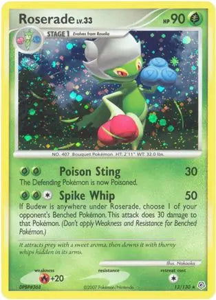 Roserade (13/130) [Diamond & Pearl: Base Set] Pokémon