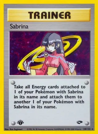 Sabrina (20/132) [Gym Challenge Unlimited] Pokémon