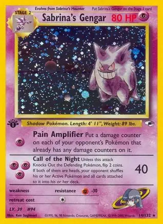 Sabrina's Gengar (14/132) [Gym Heroes Unlimited] Pokémon